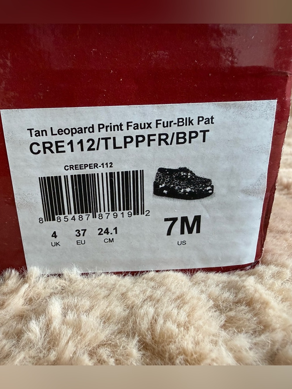 Demonia Leopard Print Platform Creepers - 7 Worn Once! - Picture 7 of 7